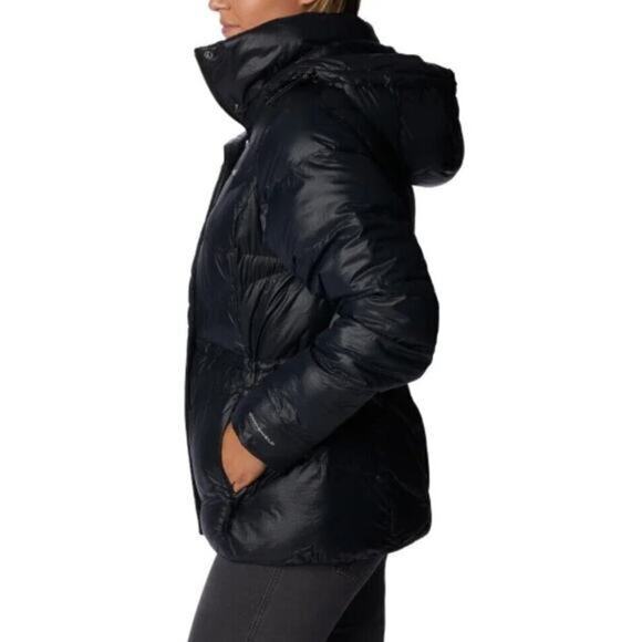 Columbia Ladies' Mapleton Pass Jacket Water Resistant & Plush Fleece Hood MEDIUM - Picture 2 of 4